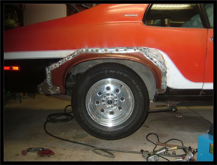 flaring out fender wells? Chevy Nova Forum